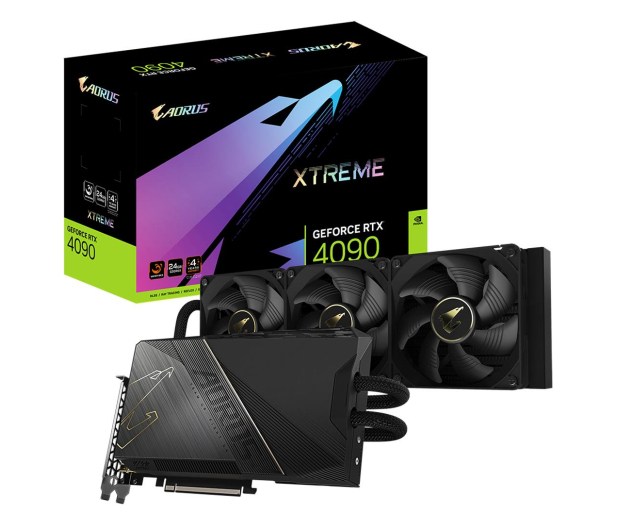Gigabyte GeForce RTX 4090 Aorus XTREME WATERFORCE 24GB GDDR6X